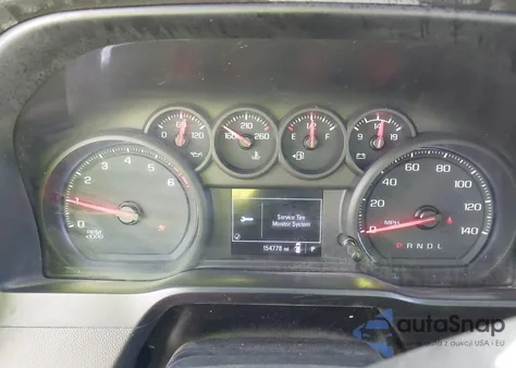 2020 Chevrolet Silverado 1500 2Wd Long Bed Wt из США, поврежденный, VIN 3GCNWAEH6LG121527